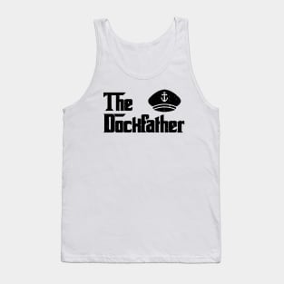 Funny Boating Fishing Boat Dad Captain Boater Tank Top